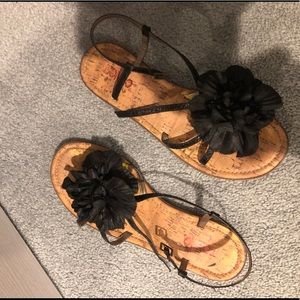 Black sandals
